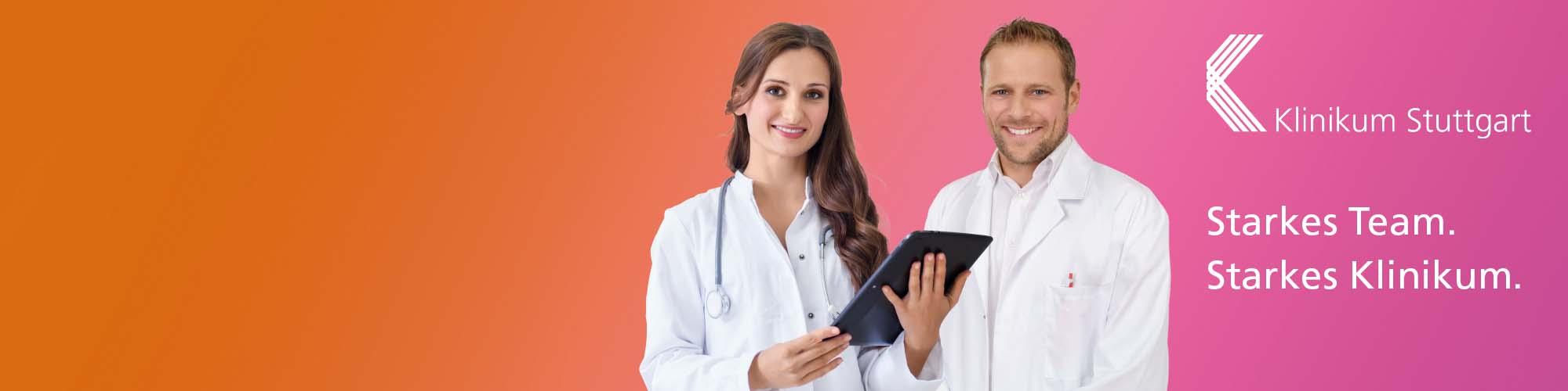 Klinikum Stuttgart. Starkes Team.  Starkes Klinikum